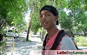 Amateur latin teen twink fucked bareback without regret