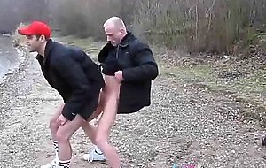 Hot Fuck on a Cold Day Outside