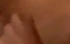 College teen thresome fucking on the bed