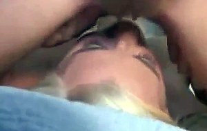 Blonde babe  licks hairy pussy of her girlfriend