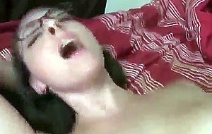 Big titty college girl in glasses riding on dick