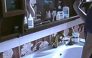 Amateur girl homemade babe in horny lingerie hardcore fucked and creampied in bathroom mp4