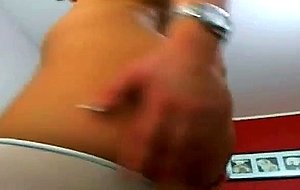 Brautiful brunette big boobs on webcam