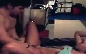 Horny teen fucked on webcam show