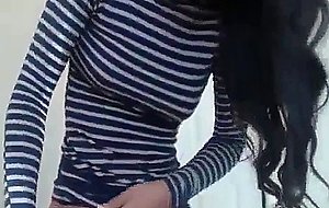 Home alone beauty masturbating