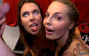 Teens share big cocks and gives lick to each other