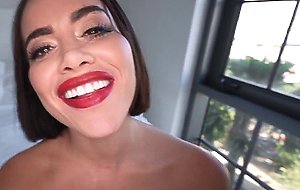 Ike successfully fucked Victorias matured pussy