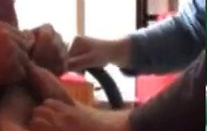 Bald Dad loves to suck and swallow!