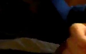 Chubby uncut guy jerking off