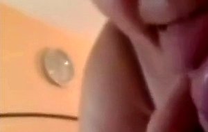 Great Moments in Hanging Tit Blowjobs 4