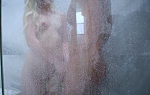 Stepdad caught his stepdaughter and stepson having fun in the shower