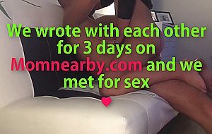 Horny wife riding big dildo and fucks her husband