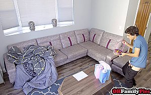 Stepsister Scarlett Mae suck my huge Easter cock with horny big ass teen