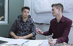 Jayden Marcos having sex with his gay employees