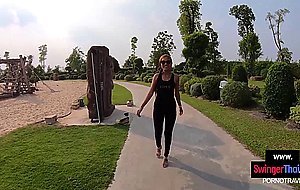 Thai teen amateur girlfriend sightseeing and sex once back in the hotel