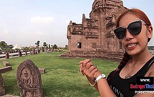 Thai teen amateur girlfriend sightseeing and sex once back in the hotel