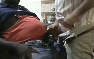 Black men fucking old white