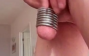 eighteen rings on my genitals