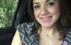 Cute Girl BJ In Car
