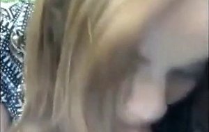 Cute Girl BJ In Car