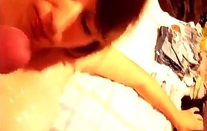 sexsaint blowjob cum on tits