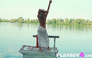 Stunning small tits teen Kenya posed and showed nice rounded ass and tits