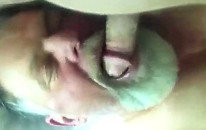 Daddy Blowing Strangers Cock