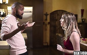 Submissive MILF wife Cadence Lux roughly fucked by her big dick husband