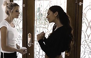 Big tits MILF Nanny April Olsen takes care of Kenna James perverted husband
