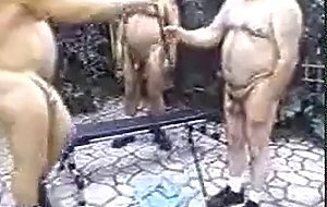 Daddy Bears on a Bench