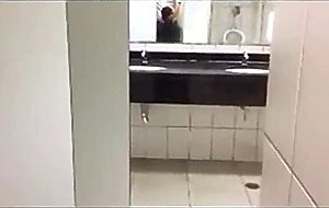 under stall anal then in stall blow job