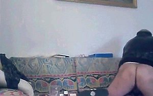 Papa Giorgio cums over for a visit and cums in my ass