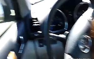 What a Blowjob! Hot Babe Blows In Car Public View!