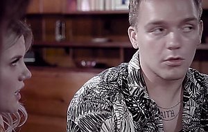 Family tradition is to make a home movie with stepmom Syren de Mer and stepson with teen Nikki Sweet