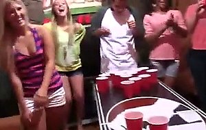  german teens playing ping pong loser makes gangbang