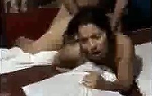 Vocal hot girl fucks in front of cuckold husband