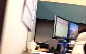 Str8 Coworker Cubicle Jerk Off & Cum