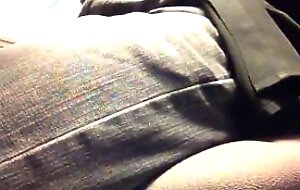 Str8 Coworker Cubicle Jerk Off & Cum