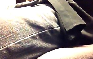 Str8 Coworker Cubicle Jerk Off & Cum
