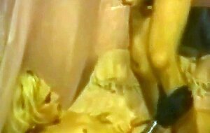 Vintage paying the rent blonde anal rough porking