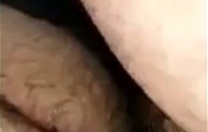 POV hairy chub bottom getting fucked not by daddy in hallway
