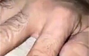POV hairy chub bottom getting fucked not by daddy in hallway