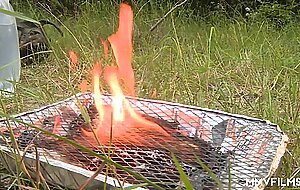 Mmvfilms, hardcore, tattooed tits camp n piss