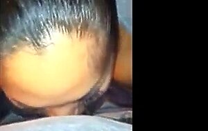 Asian MILF bj mouthful