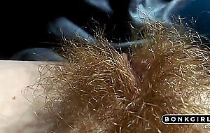 hairy redhead