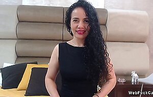 Mature lady strips off and masturbates on webcam