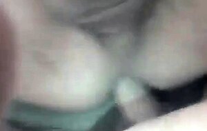 Amateur gay cum filled close-up