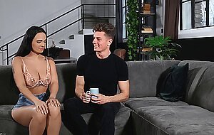 Claudia bavel, my honey neighbor loves my dick