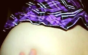 Love story. The brunette's juicy ass.