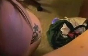 Busty gf gives pov bj and gets facial